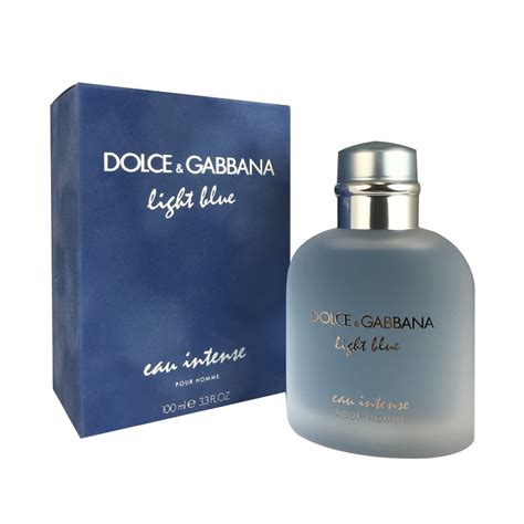 dolce gabbana light blue intensw|d&g light blue intense men's.